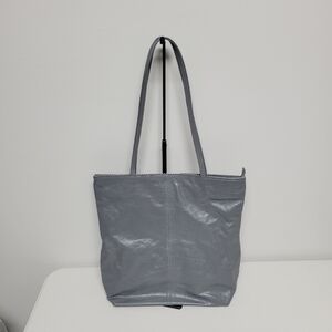 Latico Carmen Leather Gray  Shpper Tote Bag.